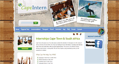 Desktop Screenshot of capeintern.com